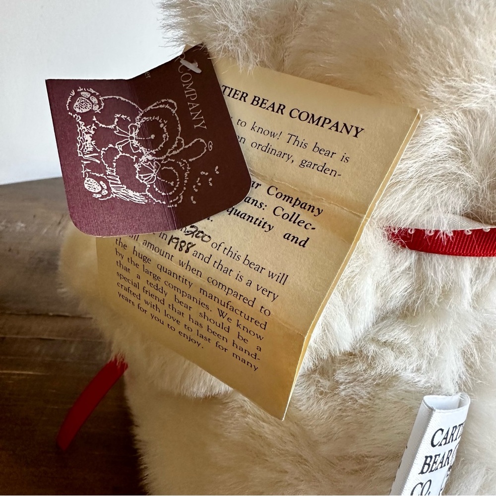Cartier Bear Co. Nicolette Special Annual Limited Edition Vintage Rare Brand New - Picture 9 of 16